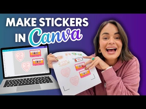 How To Make Stickers in Canva (For FREE!) Even If You’re a Total Beginner