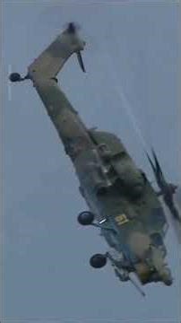 Russian Mil Mi-28 Attack Helicopter.