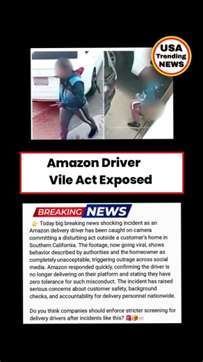 Amazon Driver Scandal Sparks Outrage