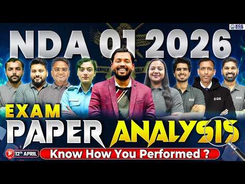 NDA 01 2026 EXAM PAPER ANALYSIS Know How You PERFORMED ? | by Khan Sir & Team