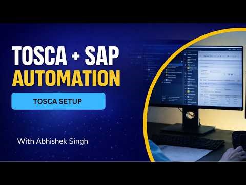 Download Tosca, Activate Trial License & Setup Workspace | Complete Beginner Guide (03)