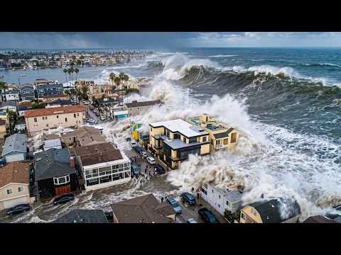 🚨 California Coast Breaks 100-Year Tide Record | 13 Homes Red-Tagged, 8.02 FT & Worse Coming