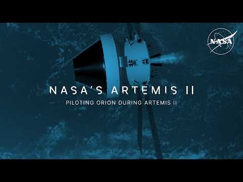 Piloting Orion during Artemis II