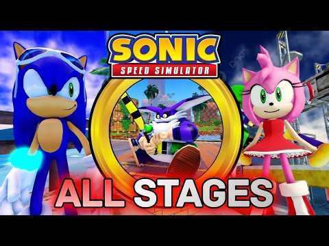 Every Stage in Sonic Speed Simulator!