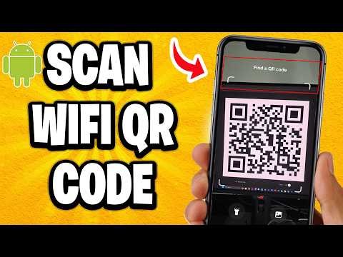 How to Scan Wifi QR Code on your Android Phone (Easy Method)