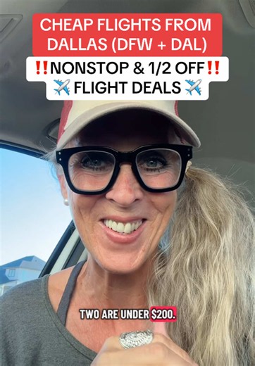 🤠Dallas, here’s today’s best cheap flight deals from (DAL DFW) ✈️ ALL NONSTOP and half-price 👏‼️ Tampa 👉 $240 Rome 👉 $786 San Diego 👉 $180 Denver 👉 $131 Send these travel deals to your buddy and let’s go!😀👏✈️ If one of these cheap flights catches your eye don't wait too long because they won't last long‼️ #dallas #flightdeals #cheapflights #traveldeals #airclubpartner