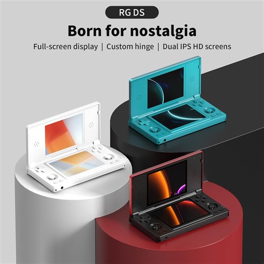 ANBERNIC RG DS Review: Best Dual Screen Retro Handheld 2026 | DATA FROG