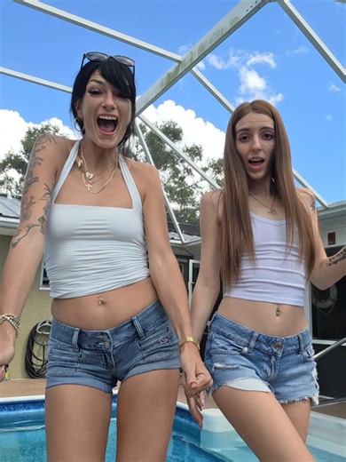 double trouble 🤍😈😈 @Aaliyah Milan💚 @Aaliyah Milan 💛 | Aaliyah