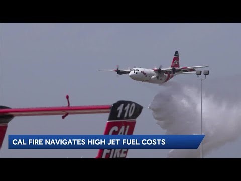Rising jet fuel costs won’t impact Cal Fire's aerial firefighting fleet