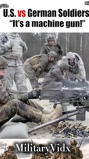 This guy teaches toung soldier how to shoot Machine Gun 💥💥😤 #military #aviationshorts #trending