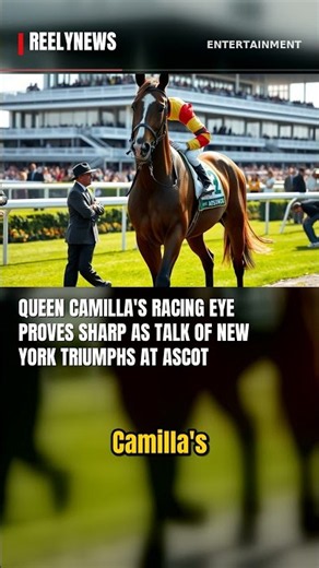 Queen Camilla's Racing Eye Proves Sharp as Talk Of New York Triumphs at Ascot