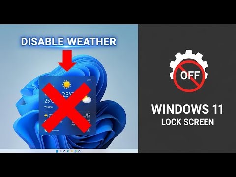 Disable Weather and More on the Lock Screen in Windows 11 Turn Off Weather on Windows 11