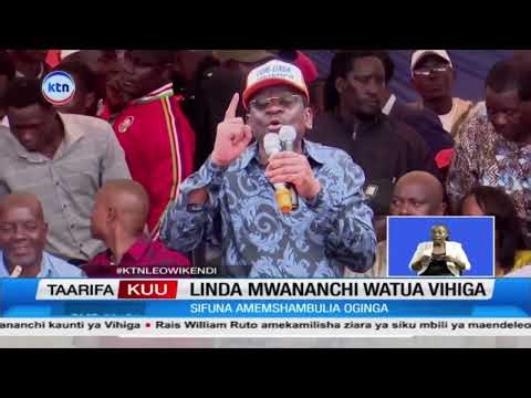 ODM yamtangaza Orengo kuwa kiongozi na mgombea anayetarajiwa urais 2027 Vihiga