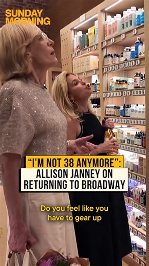 CBS Sunday Morning 🌞 on X: "Allison Janney jokes about the challenges of returning to Broadway in @Citiesbway telling Sunday Morning's @thattracysmith that eight shows a week will mean some major adjustments to her life: "I'm not 38 anymore." https://t.co/omEj1hJqs3" / X