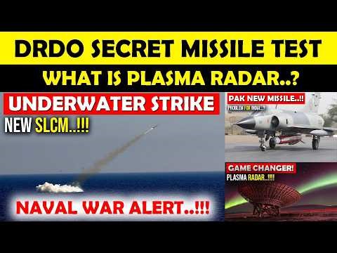 Secret Submarine Missile Test,Hypersonic Plasma Radar,600KM Pak Missile vs India’s Defence Shield!