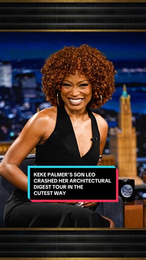 @Keke™’s son Leo crashed her Architectural Digest tour in the cutest way 😭 #FallonTonight #TonightShow #KekePalmer #ArchitecturalDigest #JimmyFallon