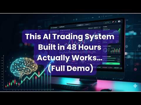 This AI Trading System Built in 48 Hours Actually Works… (Full Demo)