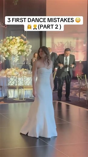 Brides… don’t mess up your first dance like this 😳 (Pt. 2) #wedding #firstdance #bridesmaids #bride