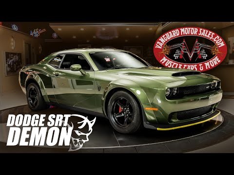 2018 Dodge Challenger SRT Demon For Sale Vanguard Motor Sales #0853