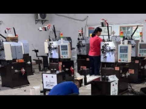 China spring machine manufacturer for coiling machine and forming machine