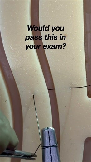 99% Do This Stitch WRONG | Simple Interrupted Suture Explained #suturing