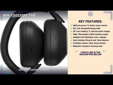 Sony WH-1000XM6 Review: The Best Noise Cancelling Headphones? (Black Tested)