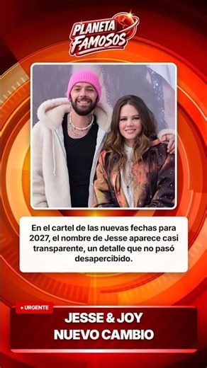 Jesse desaparece del logo de Jesse & Joy y Joy anuncia futuro en solitario