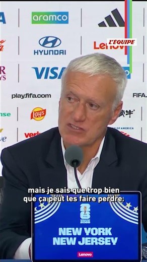 Didier Deschamps : "Le geste de Kylian me touche beaucoup" #FIFAWorldCupOnYT #CoupeduMonde
