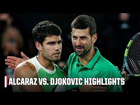 No. 1 Carlos Alcaraz vs. No. 4 Novak Djokovic | Men's Final Highlights | 2026 Australian Open
