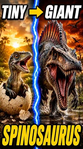 From Tiny Hatchling to Spinosaurus