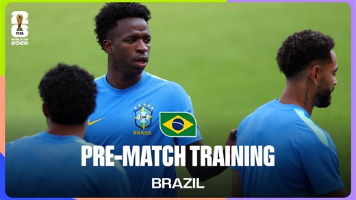 Brazil Train Before Japan | FIFA World Cup 2026™