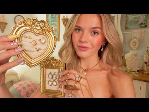 ASMR Luxe Jewelry Boutique Roleplay 🎀💍 Vintage Chanel, Heirloom Pieces, Etc