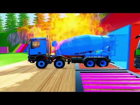 TRANSPORTING EMERGENCY VEHICLES & TRUCKS | REALISTIC FS22 GAMEPLAY