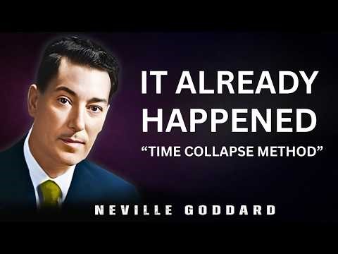 IT ALREADY HAPPENED – The Time Collapse Manifestation Method | Neville Goddard Motivation