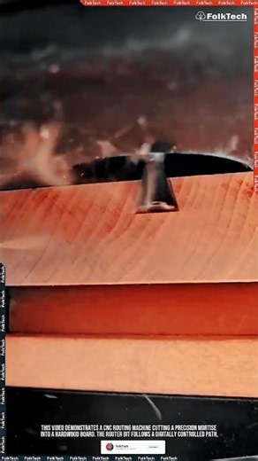 CNC Router Tool: Smart Mortise Routing Precision Joinery #tool #tools #innovation