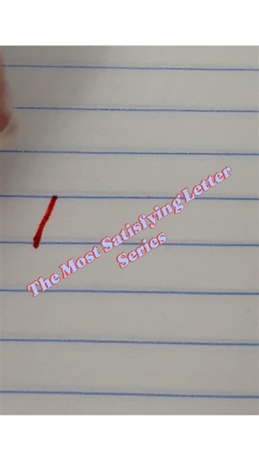 The Most Satisfying Letter Series