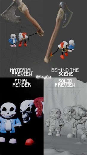 BEHIND THE SCENE "MY FAVORIT BAND BROKE UP.." (Undertale BTS Animation)