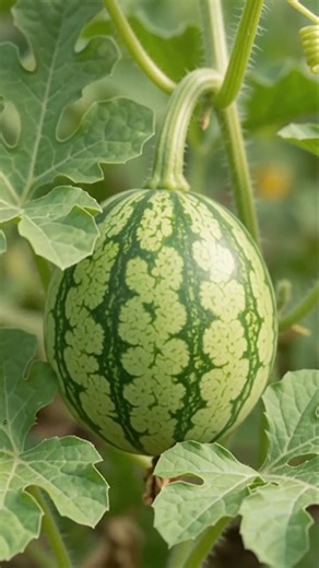 Watch a Watermelon Grow: Seed to Fruit Time-Lapse #foryou #timelapse #asmr