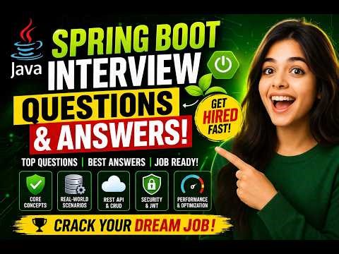 Master Java Spring Boot Interviews: From Zero to Pro in 30 Days.Part 1