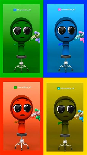 The Full Sprunki Evolution: Phase 1 to 4 is INSANE! 🌈💀 #sprunki #animation #helpsprunki #incredibox