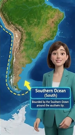 Boundaries of South America | Class 6 Social Science Chapter 7