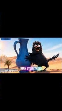 The Thirsty Crow & The Pitcher 🐦💧 | Classic Aesop's Fables & Moral Stories | WonderAndJoy