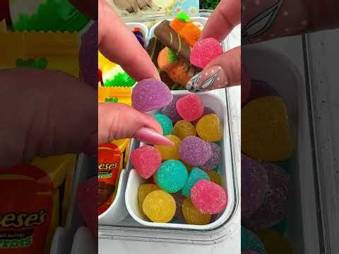 Packing School Lunch with CANDY Food *BENTO Box* Satisfying Video ASMR COMPILATION #15! #asmr