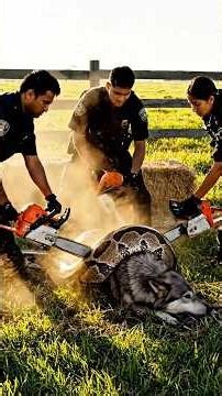 Giant Python Attacks Wolf! Heroic Rescue Team Saves the Day!#PythonAttack #WolfRescue #AnimalRescue