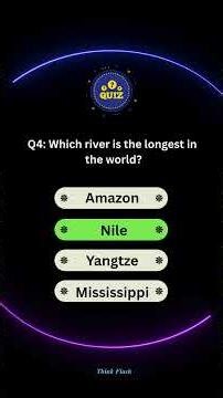 Geograpgy Quiz — Can YOU Score 7/7? 🧠 #shorts #geography #didyouknow