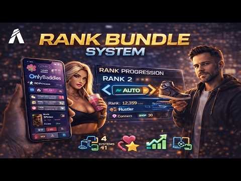 Best FiveM Rank System Bundle | 4 Connected Progression Scripts | Sleezy Development
