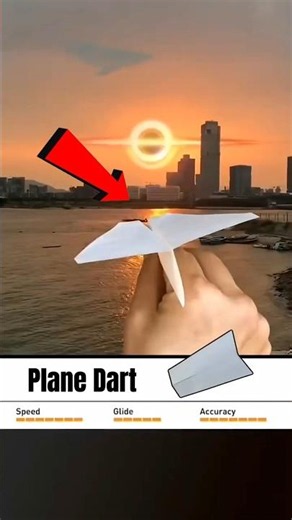 How to make a paperplane 🤗✈️ , easy paper airplane tutorial , bestpaper plane #shorts​​