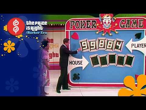 She Asks Bob Barker for Help When Playing Poker Game. Will It Work? | The Price Is Right 1982