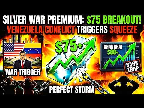 THEY ARE TRAPPED: Banks Panic Buy As Silver Breaks $77+ | The "Perfect Storm" Is Here
