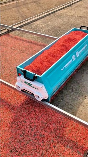 Precision Seed Spreading in a Greenhouse #work #farming